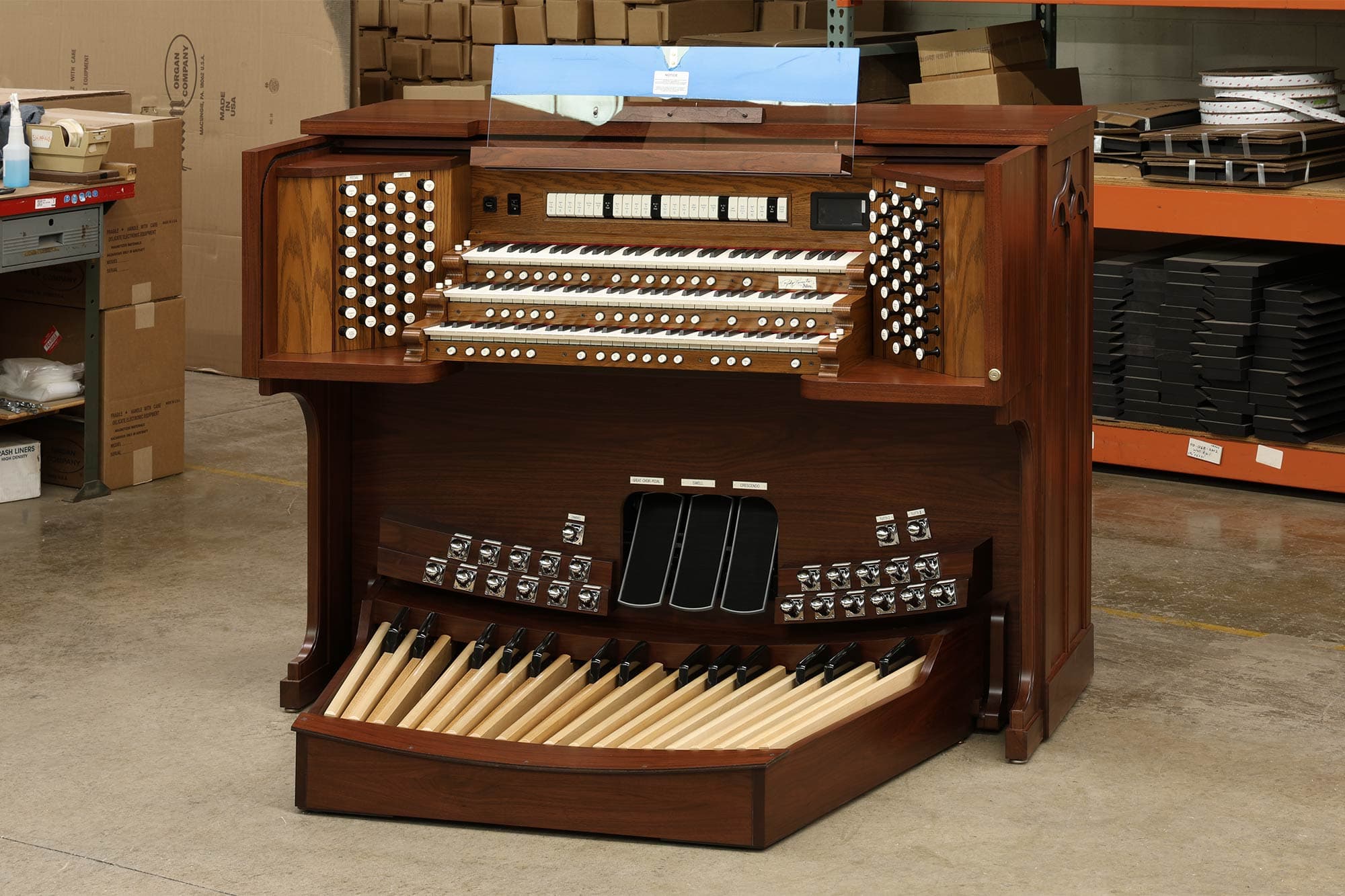 Orgue de la semaine — Allen 3 claviers pour New York, New York