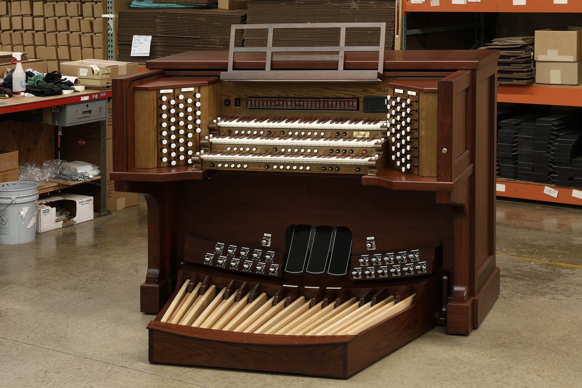 Orgue de la semaine — Allen 3 claviers sur mesure symphonique pour Vienna, Virginia